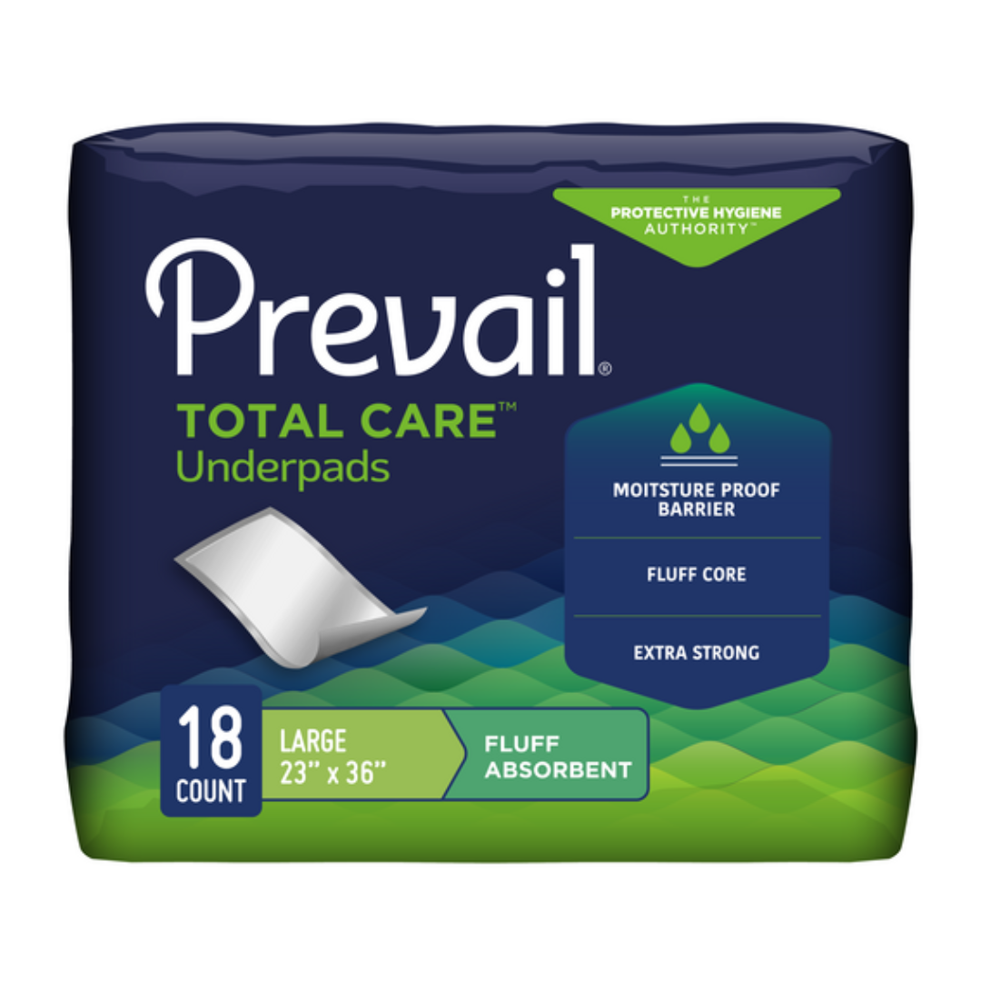 Prevail Fluff Large Underpads
