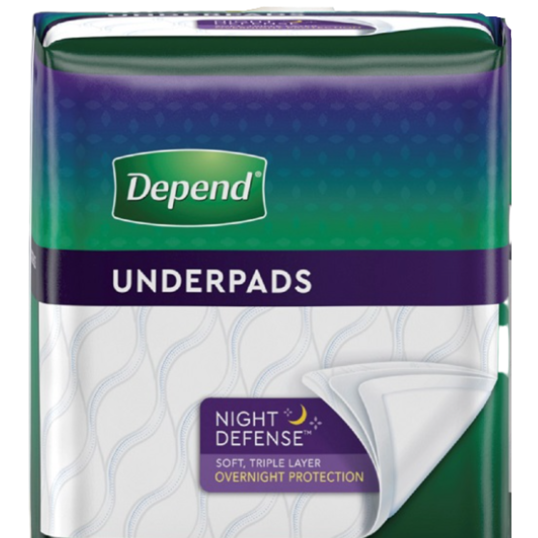 Depend Night Defense Underpads