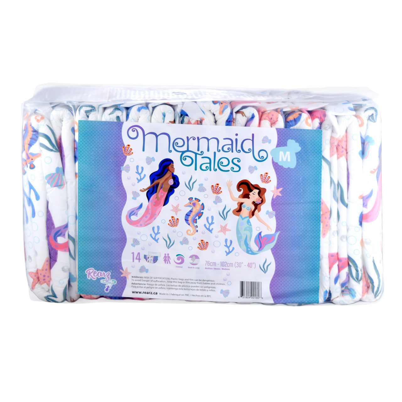 Rearz Mega Mermaid Tales Adult Diapers