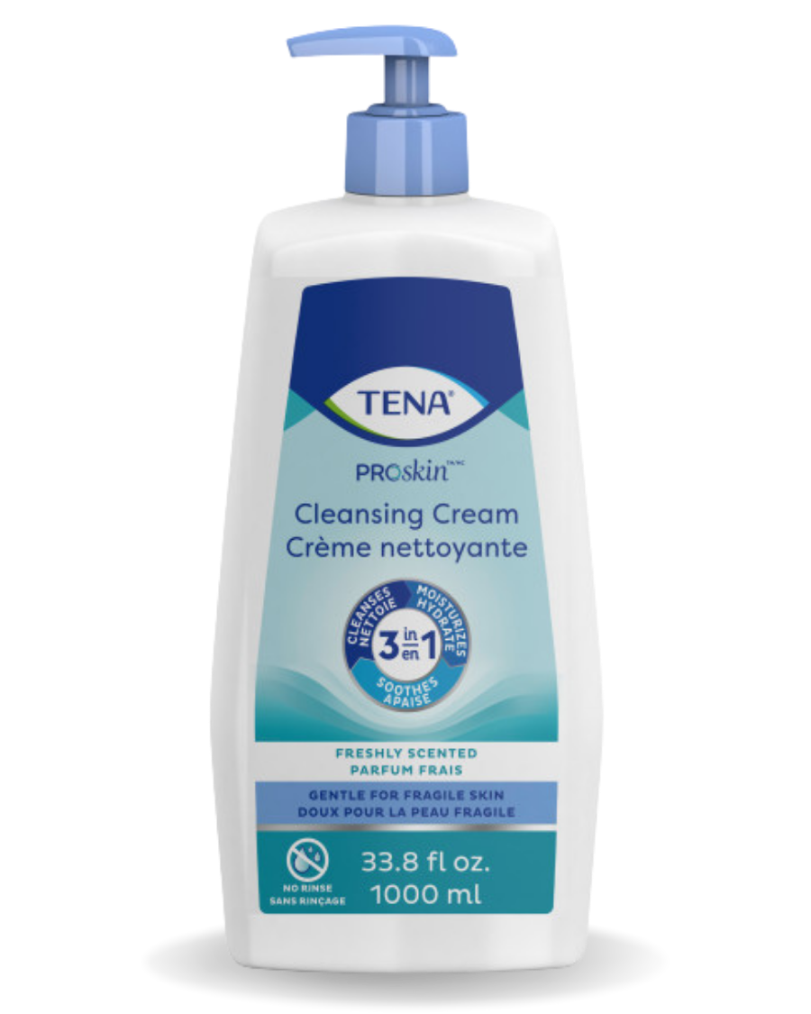 TENA 33.8oz Scented Cleansing Cream Washcream