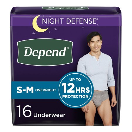 Depend Premium Night Defense Underwear for Men