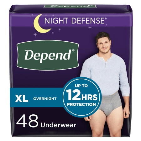 Depend Premium Night Defense Underwear for Men