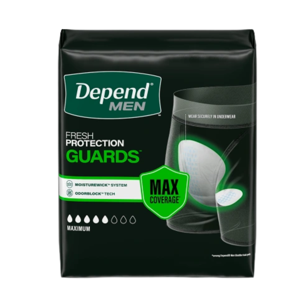 Depend Men Fresh Protection Guards