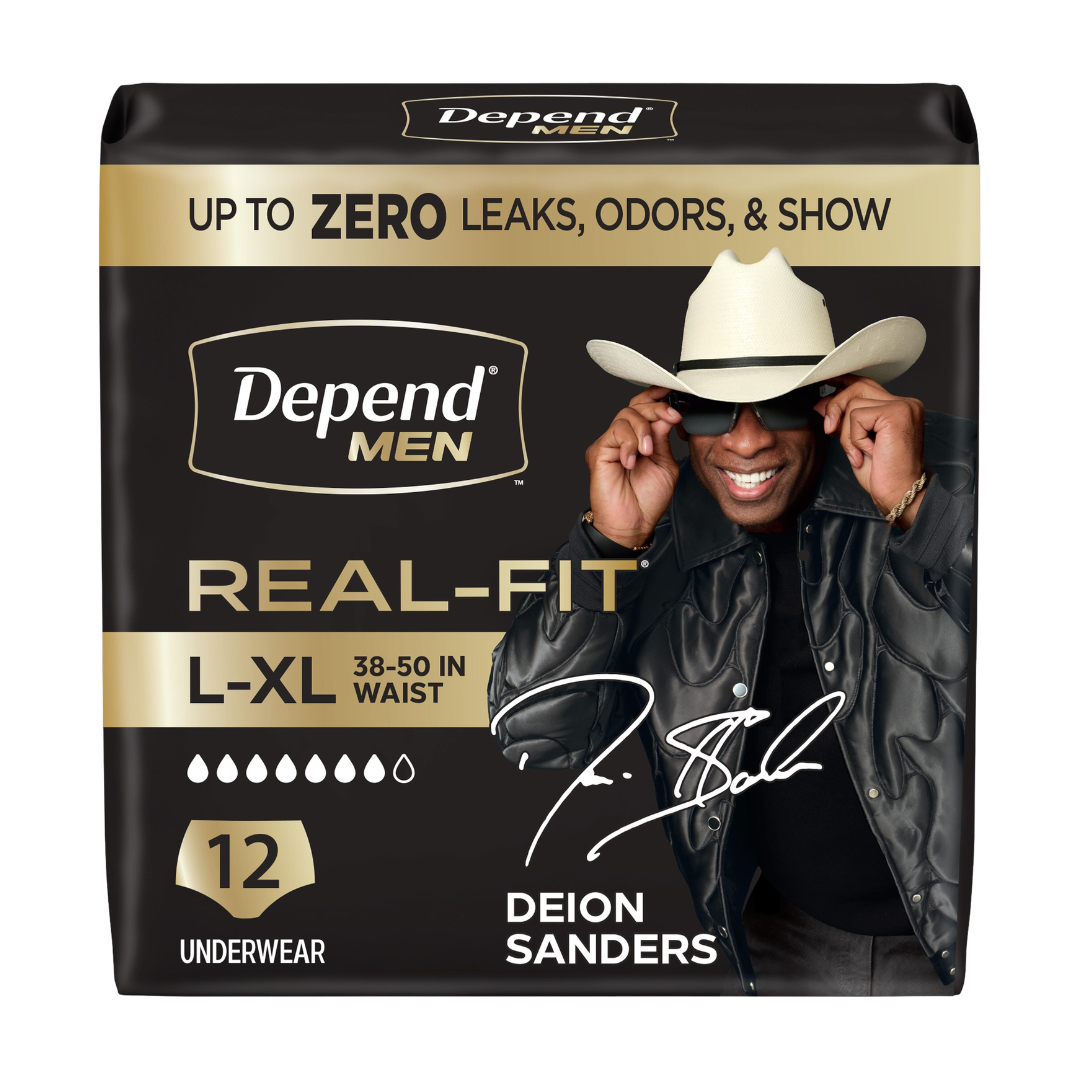 Depend Super Premium Real-Fit Underwear for Men