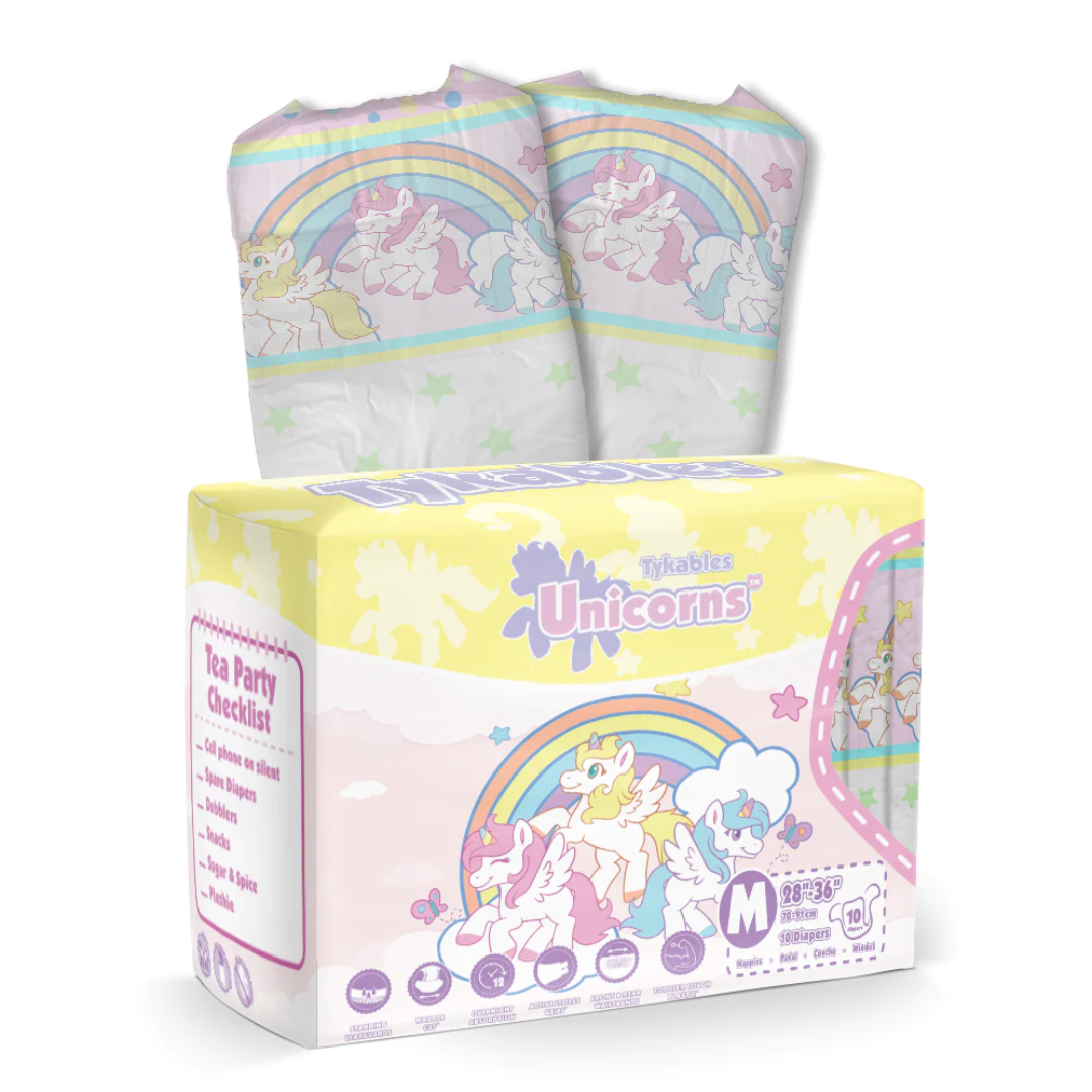 Tykables Unicorn Adult Diapers