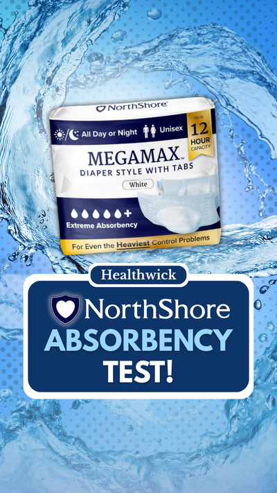 NorthShore MEGAMAX Absorbency Test!