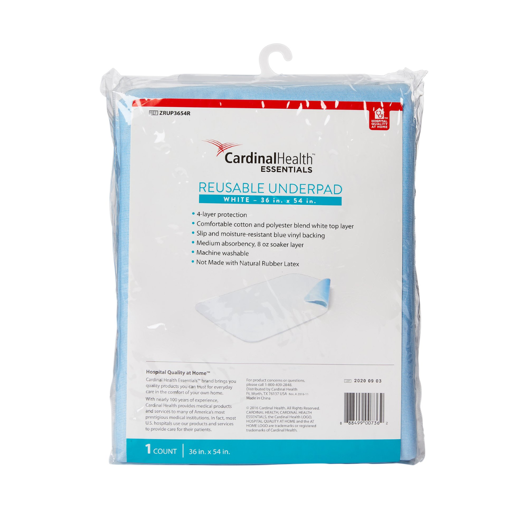 Cardinal Health Reusable Underpad 36x54