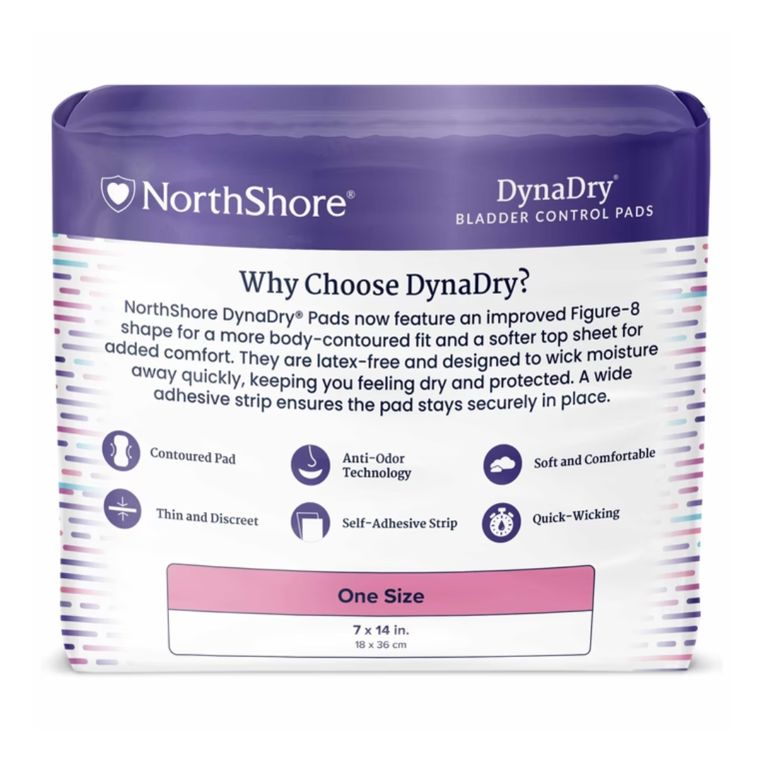 NorthShore DynaDry Bladder Control Pads for Women