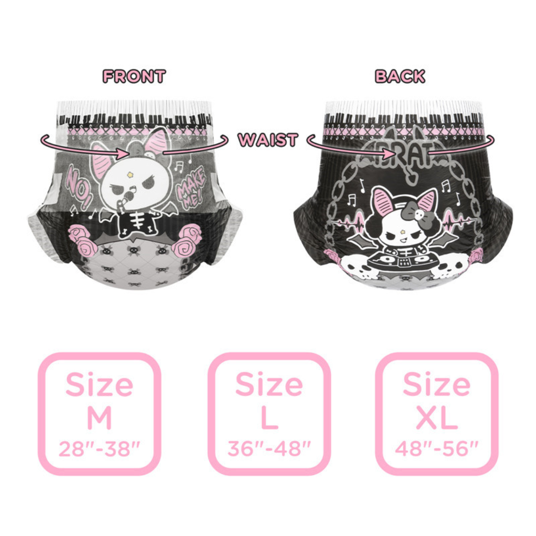 LfB Goth BRAT Ultra Absorbent Diapers
