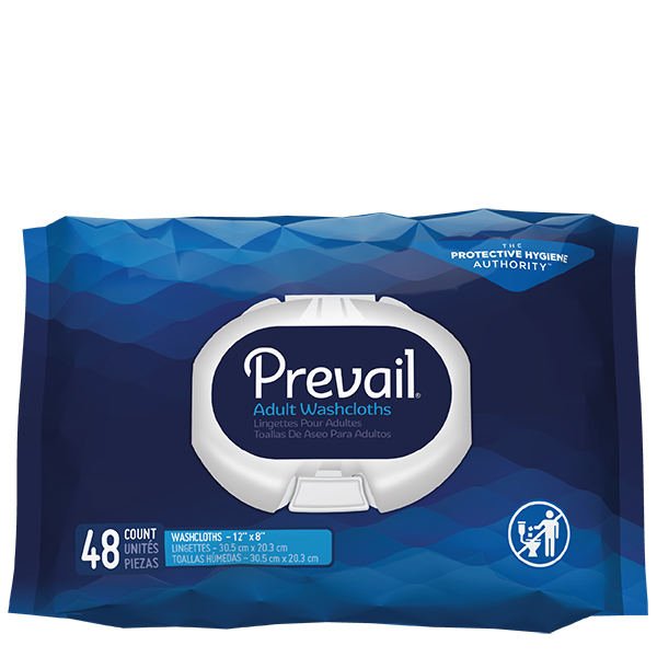 Prevail Enhanced Lotion Washcloths