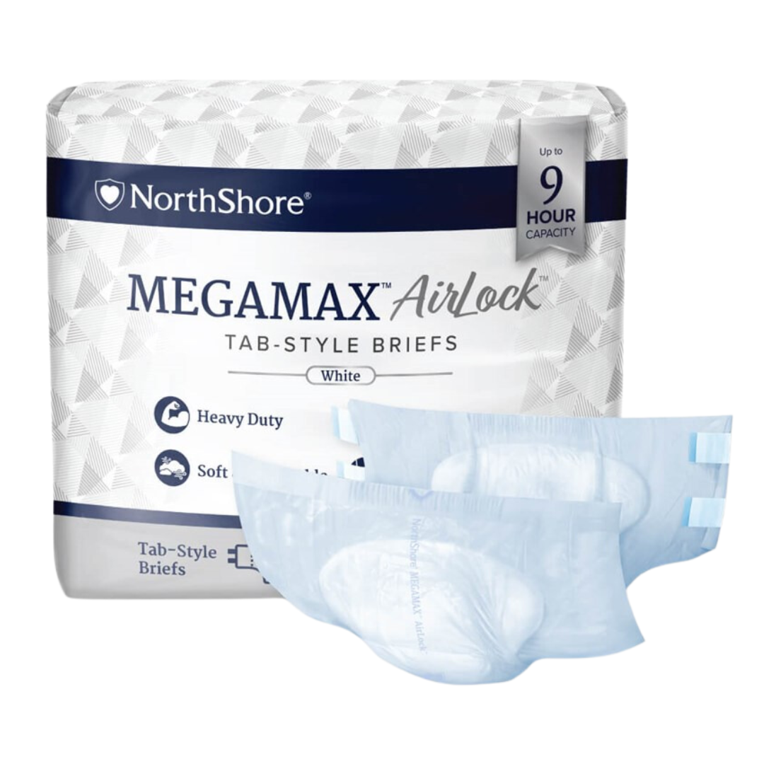 NorthShore MEGAMAX AirLock Adult Diapers