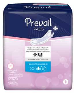 Prevail Bladder Moderate Control Pads