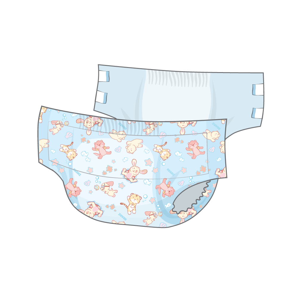 Rearz Lil' Squirts Splash Adult Diapers