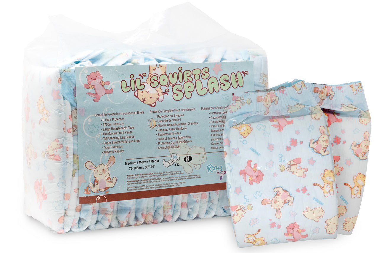 Rearz Lil' Squirts Splash Adult Diapers