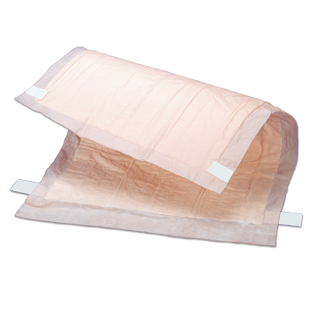 Tranquility Peach Sheet Underpads