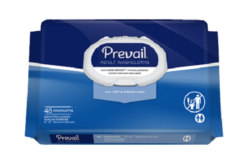 Prevail Fragrance Free Adult Washcloths