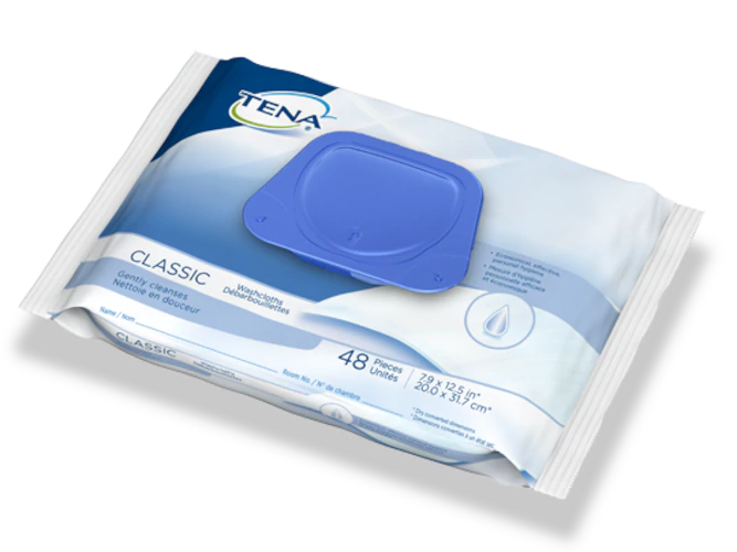 TENA Classic Washcloths