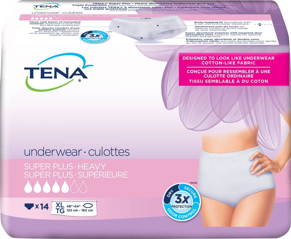 Tena Super Plus - Heavy Underwear for Women